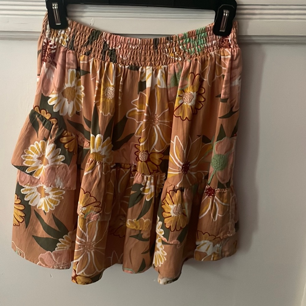 Flower Print Roxy Shirt